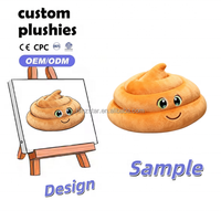Nouveauté : Peluche drôle en forme de caca, jouet en peluche doux et moelleux, poupée de dessin animé, coussin décoratif mignon pour canapé, décoration de chambre, cadeau d'anniversaire pour enfants