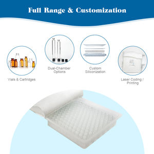 Cartucho de Insulina LINUO Listo para Usar, 1.5ml, 1.8ml, 3ml, Cartucho de Vidrio para Pluma de Insulina, Cartucho de Vidrio de 3ml, Cartucho de Vidrio Estéril - Product Image 4