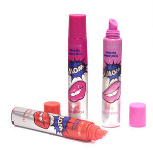 Tubo de bálsamo labial vacío personalizado de 15ml al por mayor, embalaje cosmético exprimidor de plástico para aceite, lápiz labial líquido, brillo de labios, rubor, mascarillas faciales - Product Image 1