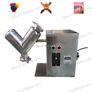 DZJX Dry Powder <strong>v</strong> Blender 50kg Ss <strong>v</strong> Type <strong>Mixer</strong> Machine 15l 20l 30l 100l 200l 500l 1000l <strong>Small</strong> Lab <strong>V</strong>-shaped Cone Mixing Equipment - Product Image 3