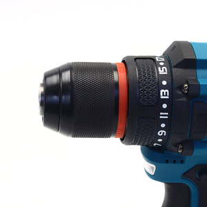 Taladro de Impacto Inalámbrico con Motor sin Escobillas de 21V, Servicio OEM, Taladro Eléctrico Inalámbrico con <span class=keywords><strong>Accesorios</strong></span> - Product Image 3