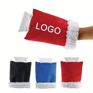 Grattoir à neige pour voiture avec logo personnalisé, gants de nettoyage, outil de déneigement, grattoir à glace pour nettoyer les vitres de voiture - Product Image 1