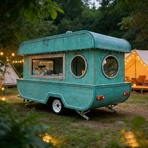 Carrito de Comida Móvil de Estilo Moderno, Directo de Fábrica, Comercial, para Mercado Nocturno, Puesto Callejero, Famoso en Internet, Servicio de Catering al Aire Libre - Product Image 2