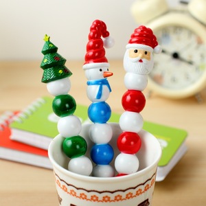 Bolígrafo de Papelería Navideño Personalizado con Diseño de Papá Noel, Muñeco de Nieve y Árbol, Bolígrafo de Regalo para Niños - Product Image 3