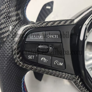 Volante Deportivo de Fibra de Carbono con Luces LED para BMW Serie G, M3 G20 G30 G80 M4 G82 M5 CS, en Oferta - Product Image 6