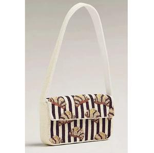 Premium Quality Beaded Embroidery Crossbody Handbag Made With Seed <b>Beads</b> And Handcrafted For Stylish Look - Product Image 5