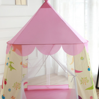 Kinder Sommer zelt Indoor Ball Pool Spielhaus Anpassbares Logo Prince Princess Party Zelt für 2 Personen Polyester Material