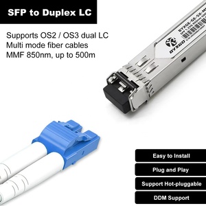 Factory Wholesale <strong>SFP</strong>-<strong>SX</strong>-MM850-550M Gigabit Dual Fiber <strong>Multimode</strong> 3.3V LC <strong>SFP</strong> Module for Cisco Compatible Fiber Optic Equipment - Product Image 2