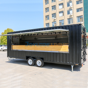 Camión de Comida Totalmente Equipado para Restaurante Móvil de Comida Rápida que Sirve Helados, Café, Té de Burbujas, Hamburguesas, Pizza y Bocadillos de Maíz - Product Image 4