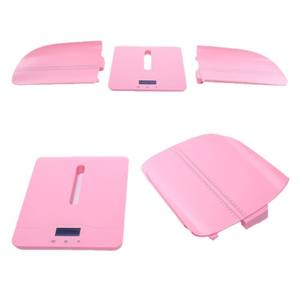 เครื่องชั่งเด็กแบบพกพาข้ามพรมแดน พร้อมถาด วัดส่วนสูงและน้ำหนัก รูปทรงวงรี ใช้พลังงานจากแบตเตอรี่ สีขาว ชมพู ฟ้า - Product Image 5