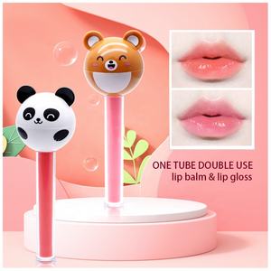 Fruit Lip Gloss Lovely Lip Balm & Lip Oil OEM Hidratante 2 en 1 Gel ABS Mujer Cliente Logo Aceptable Tamaño Regular - Product Image 2