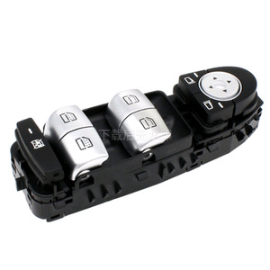 Conjunto de interruptor de elevalunas eléctrico Mercedes-Benz 2139054703 para Clase E, unidad de control de elevalunas eléctrico completamente negra - Product Image 1