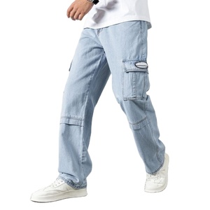 Custom Cotton Twill <b>Cargo</b> Pants Relaxed Fit <b>Straight</b> <b>Leg</b> Utility <b>Trousers</b> Multi Pocket Outdoor Hiking Workout Casual Camouflage - Product Image 5