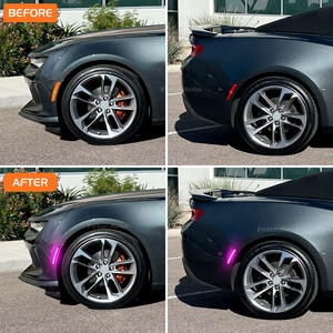 Luz LED Dinámica de Marcador Lateral para Chevrolet, para Chevy Camaro 2016 en Adelante, Luz Trasera Dinámica de Parachoques con Efecto <span class=keywords><strong>Barbie</strong></span>, Intermitente - Product Image 6