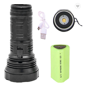 Đèn pin siêu sáng, siêu bền, tầm xa 2KM (2000m), chùm tia mạnh, công suất cao, sạc lại được, dùng để săn bắn, siêu sáng 4000 lumen - Product Image 5