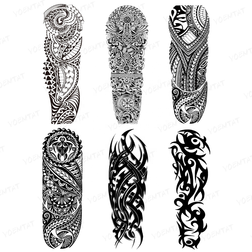 Sleeve Tattoo Designs China Trade Buy China Direct From Sleeve Tattoo Designs Factories At Alibaba Com