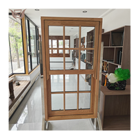 Ventanas de Guillotina Verticales de Estilo Americano, Diseño de Rejilla Personalizable para Cocina y Baño, Reducción de Ruido y Calor