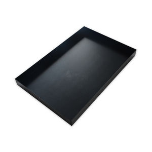 <span class=keywords><strong>Plaque</strong></span> <span class=keywords><strong>de</strong></span> <span class=keywords><strong>cuisson</strong></span> plate à <span class=keywords><strong>angle</strong></span> droit en aluminium-acier <span class=keywords><strong>de</strong></span> qualité commerciale antiadhésive pour pain et gâteaux - Product Image 4