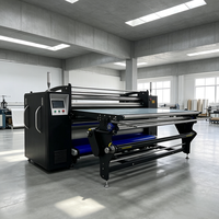 Presse à chaud automatique rouleau à rouleau haute précision à chauffage par huile thermique pour impression par sublimation et calandrage