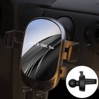 Support de téléphone portable pour voiture en gros pour la navigation GPS Support de voiture invisible à gravité Support de ventilation pour téléphone portable
