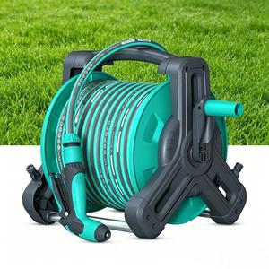 Wall <b>Mounted</b> Reel,10/20/30/40m Portable Rack with High Water Gun Pvc Tube Kit - Product Image 2