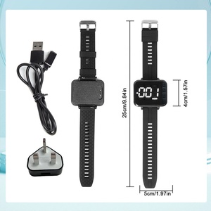 Nhà hàng không dây cuộc gọi của khách nút buzzer hệ thống người hầu cuộc gọi chuông sòng bạc đồng hồ cổ tay Dịch vụ thiết bị gọi - Product Image 6