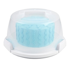 Bakeware contenitore per torta <span class=keywords><strong>in</strong></span> <span class=keywords><strong>plastica</strong></span> per uso alimentare portabicchieri e Server con coperchio di bloccaggio - Product Image 1