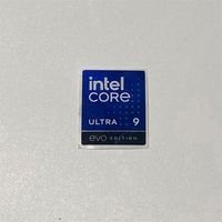 Autocollants pour ordinateur portable/PC/tablette/ordinateur de bureau Intel Core Ultra 7/5/9, autocollants unilatéraux avec logo, authentiques OEM, stock en stock, garantie 6 mois, 100% authentiques