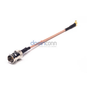 BNC MINI BNC RG316 hembra a MMCX auriculares Cable macho RF coaxial Jumper - Product Image 2