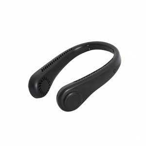 Ventilatore da collo portatile ricaricabile tramite USB, nero (F-bright 2433418) - Product Image 2