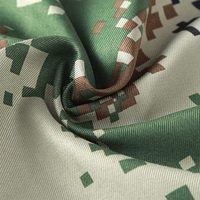 Bandana pour chien en coton imprimé motif camouflage, style cool, accessoires pour animaux de compagnie, vente en gros du fabricant