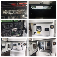 Geräuscharmer 88KVA Primärleistung 100KVA 120KVA 150KVA 200KW Cum-mins Super Silent Typ Notstrom-Dieselgenerator für Hotel/Krankenhaus