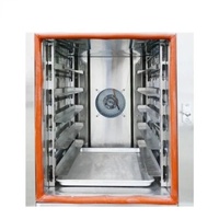 Four à convection à air chaud au gaz commercial, 10 plateaux, four à gaz pour la fabrication du pain, machine de boulangerie avec approbation CE, bon prix