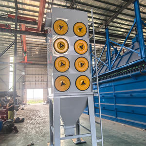 Maycare Colector de polvo de filtro de cartucho industrial horizontal de flujo de aire grande para granallado - Product Image 2