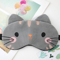 Masker Mata kartun anak lucu, masker mata tidur kompres panas, masker mata kompres es