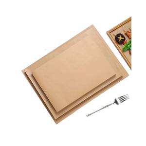 Papier sulfurisé double face enduit de cire, résistant à la graisse, avec logo personnalisé, qualité alimentaire, taille sur mesure, emballé en carton - Product Image 1