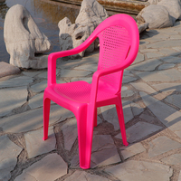 Chaise de jardin légère d'usine, fauteuil en plastique épais et robuste, chaise empilable en plastique pour événements et mariages