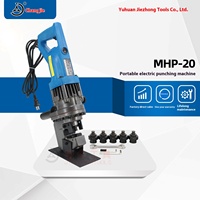 Changjie MHP-20 Tragbare Hydraulische Stanzmaschine mit Steckanschluss, 20mm Hub, 220V Spannung für Bauarbeiten