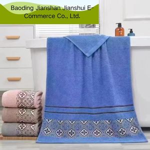 Tốt Nhất Bán Ở Trung Đông Giá Rẻ Giá Jacquard Bông Người Lớn Nhanh Chóng Khô Nhà <span class=keywords><strong>Polyester</strong></span> Bông 50-90Cm Nhà Khăn Tắm - Product Image 4