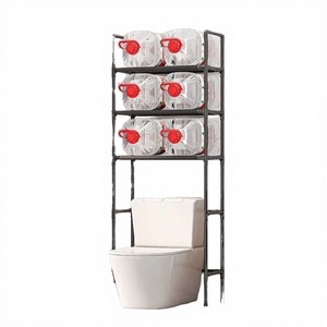 Estante de Almacenamiento para Baño, Sin Necesidad de Perforación, para Inodoro y Lavabo, Ahorra <span class=keywords><strong>Espacio</strong></span>, en Oferta - Product Image 4