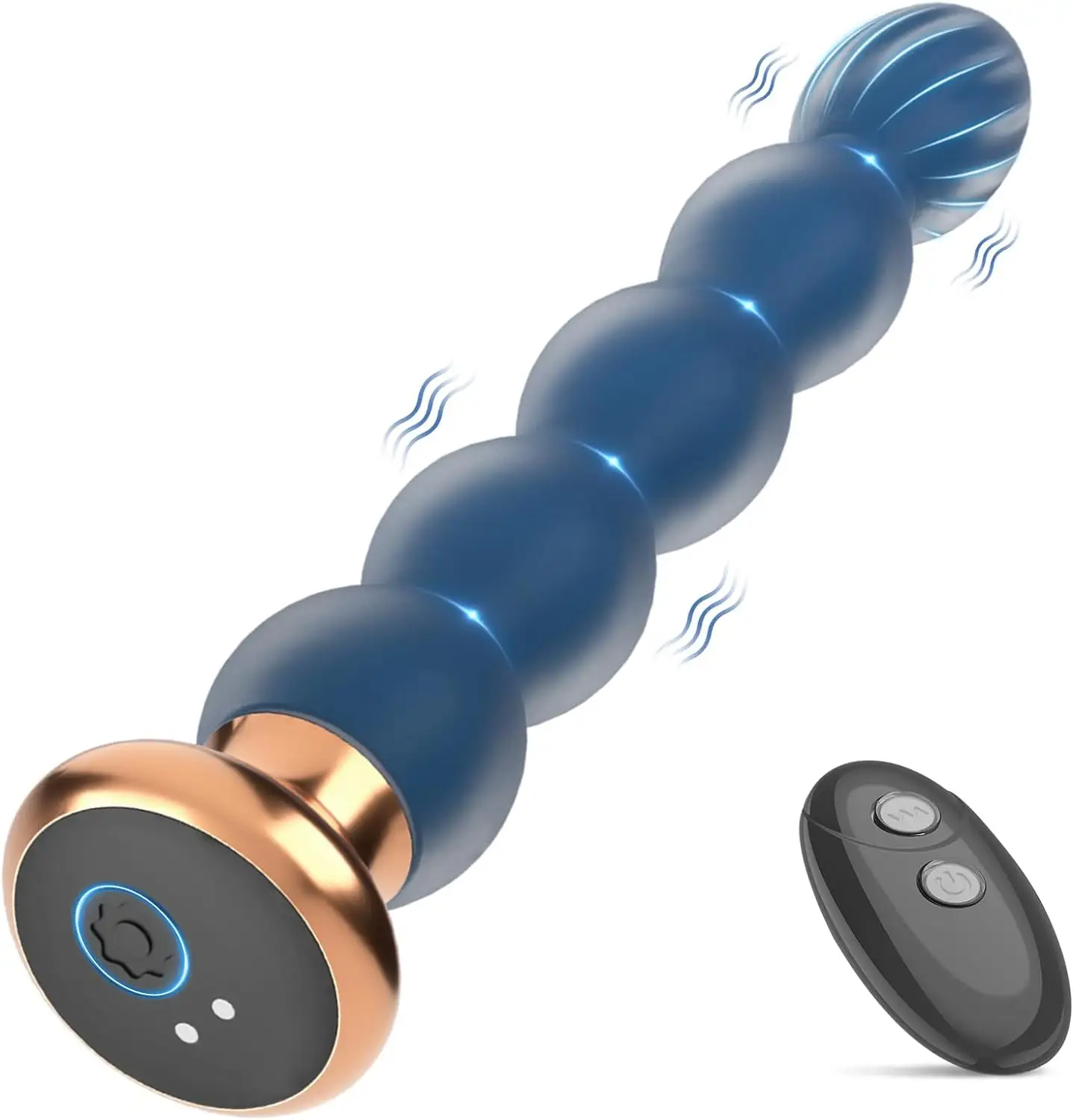 Gegradueerde Ontwerp Anale Plug Vibrator Afstandsbediening Butt Plug Prostaat Massager Voor Mannen En Vrouwen