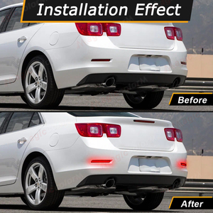 ไฟสะท้อนแสงกันชนหลังแบบ LED สำหรับ Chevrolet <span class=keywords><strong>Malibu</strong></span> ปี 2012 2013 2014 2015 มีสินค้าในสต็อก ประสิทธิภาพการทำงานที่มั่นคง - Product Image 6