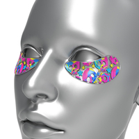 Patchs en silicone transparents pour cils inférieurs, autocollants personnalisables, 6 paires par lot