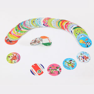 <span class=keywords><strong>Tazos</strong></span> <span class=keywords><strong>de</strong></span> Plástico 3D Personalizados, Ecológicos, para Promociones <span class=keywords><strong>de</strong></span> Alimentos y Refrigerios, Regalos, Rompecabezas - Product Image 1