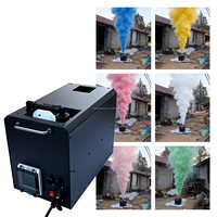Machine à fumée colorée spéciale pour événements, révélations de sexe de bébé, fêtes prénatales, mariages, spectacles, effets de scène, 3500W, portée de pulvérisation 10-12M