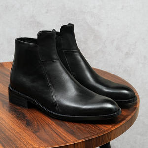 Botas de Trabajo Vintage Amish de Lujo para Hombre, Impermeables, con Cordones en el Tobillo, Construcción Goodyear, con Parte Superior de Cuero Genuino Resistente - Product Image 3