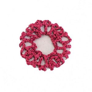 Diadema de poliéster hecha a mano con logo personalizado, diseño de flor y perlas, talla única, para bailarinas, venta al por mayor - Product Image 3