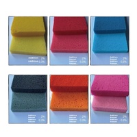 Colorant réactif de qualité industrielle, colorant en pâte polymère sous forme liquide de pigment PU pour éponge moussante pour matériau PU