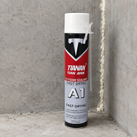 Colle mastic polyuréthane résistant aux intempéries A24 750ml sans formaldéhyde sans benzène pour l'étanchéité des cadres de portes et la fixation des fenêtres