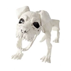 Esqueleto de Perro Artificial en Oferta, Decoración de Jardín, Esqueleto de Animales de Plástico para Halloween - Product Image 1